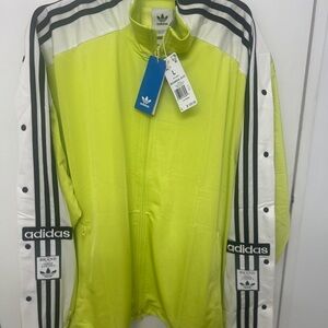 Adidas Originals 3 Stripes Jacket Track Retro Run DMC Style Megabreak L XXL READ